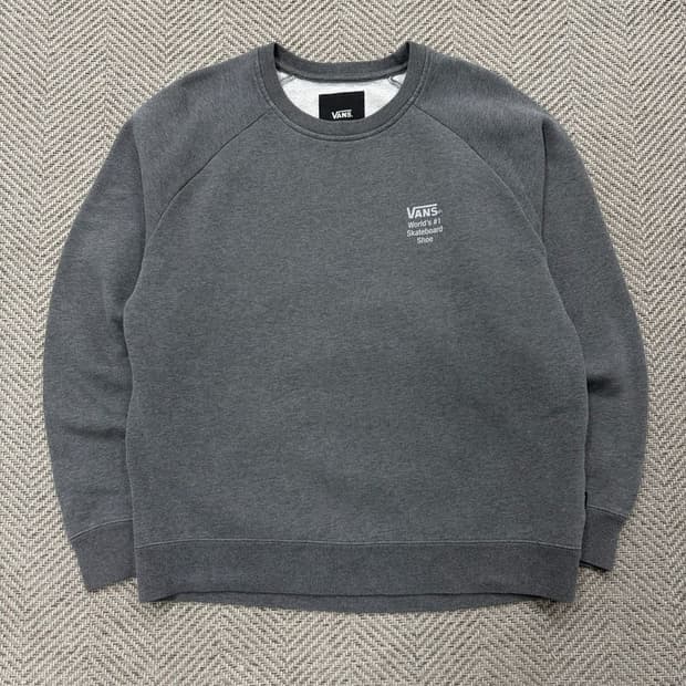 반스 베이직 로고 맨투맨 v2115