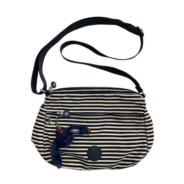 키플링 모리걸 스트라이프 크로스