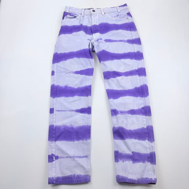 90s 리바이스 505 타이다이 데님팬츠