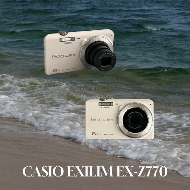 희귀 🤍 카시오 엑슬림 EX-Z770 빈티지디카 디지털카메라