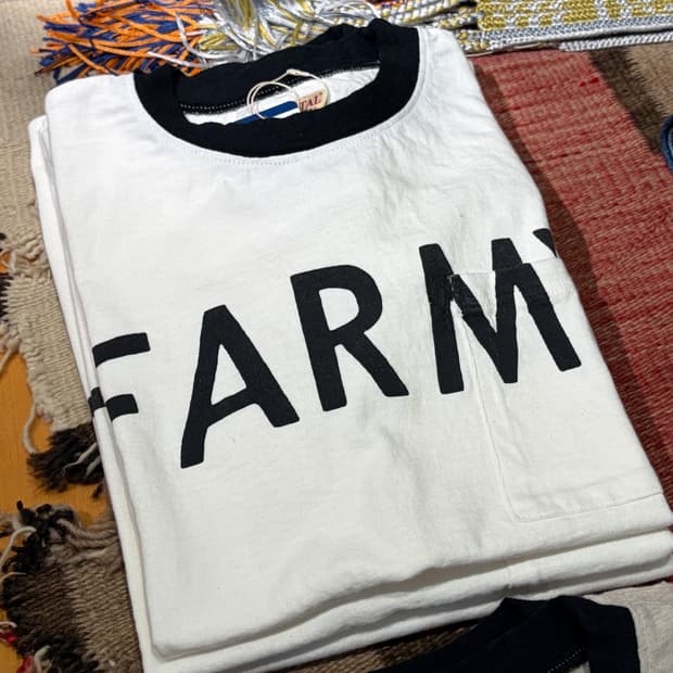 [미개봉새상품] kapital 캐피탈 파미 링거 반팔 티셔츠