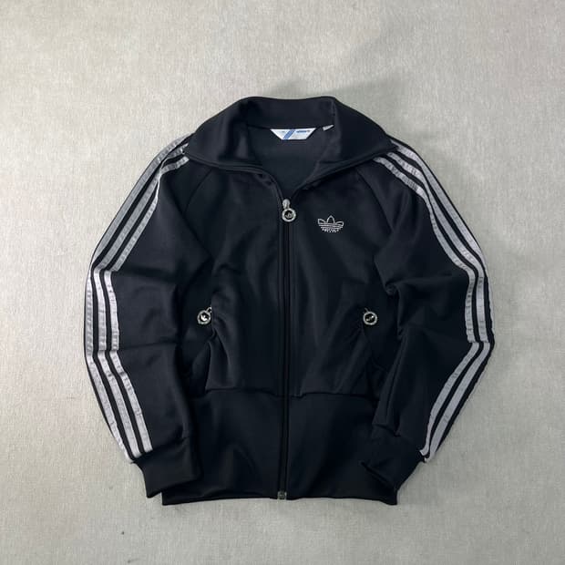 W 95 아디다스 Y2K 글리터 파이어버드 트랙탑 져지