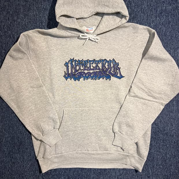 빈티지 90s Infectious Grooves 후드 스웻셔츠