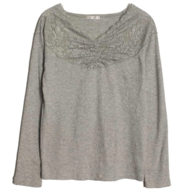 레이스 롱슬리브