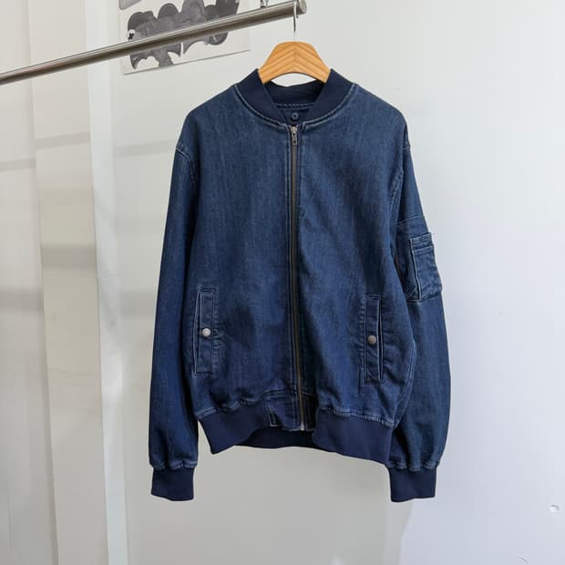 RAG MACHINE 데님 집업 자켓