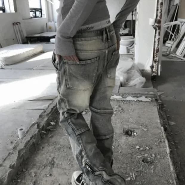 가격오를예정 Kyoiii 쿄이 GRIND ZIP CARGO 고팬츠