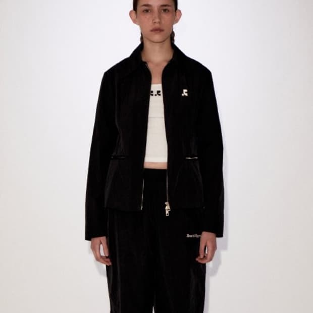 레스트앤레크레이션 TWO WAY ZIPPER NYLON JACKET