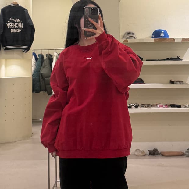 나이키 스몰 스우시 윈드브레이커 맨투맨 U815