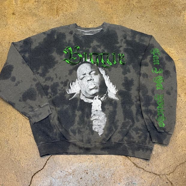 미국 빈티지 더 노토리어스 비기 타이다이 맨투맨