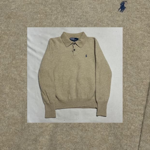 폴로랄프로렌 램스울 니트