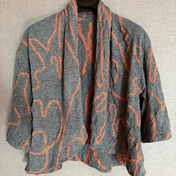 KACURAYA 패턴 가디건 Japan