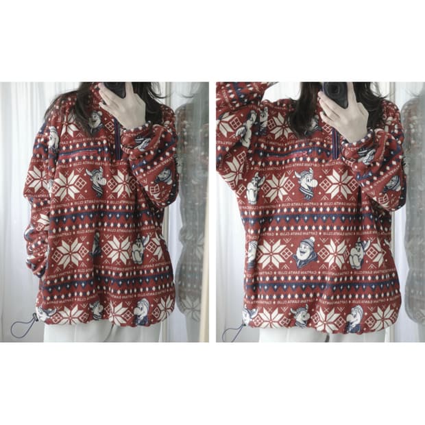 Captain santa fleece mtm