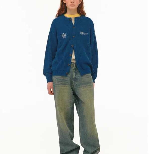 테켓(teket) 가디건 블루