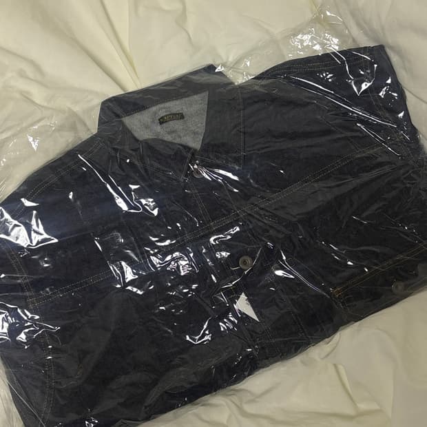 캐피탈 14온즈 데님 1ST 원 워시 자켓 인디고 6사이즈