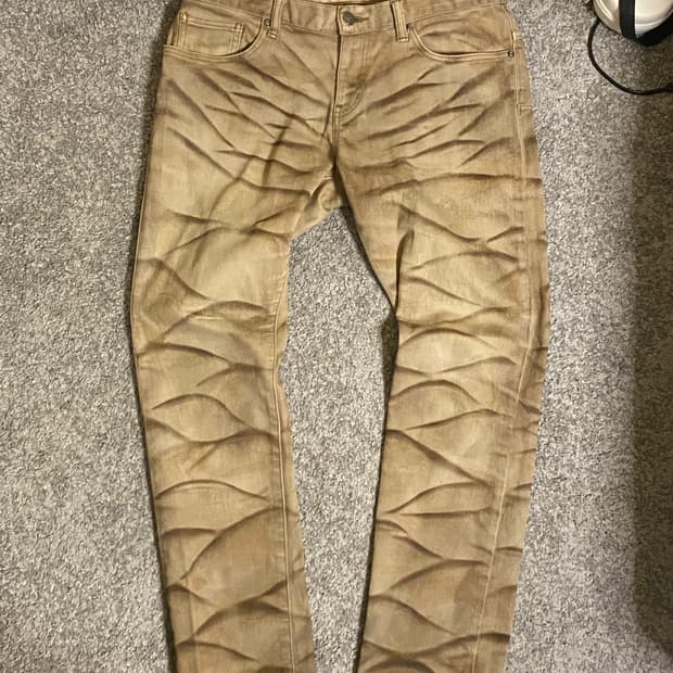 Tornado Mart Washed Low rise Denim