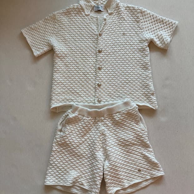 카사블랑카 니트 셋업