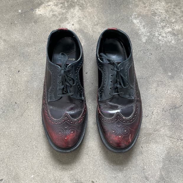 Dr.martens MIE 레드컬러 윙팁