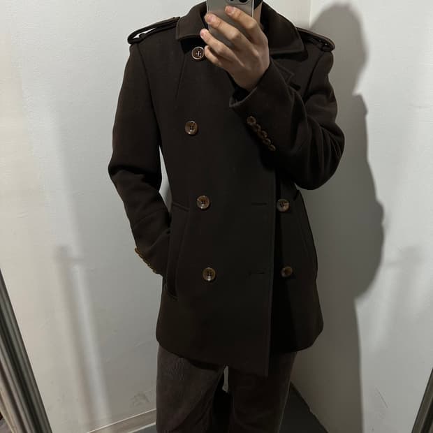 우영미 더블 반코트