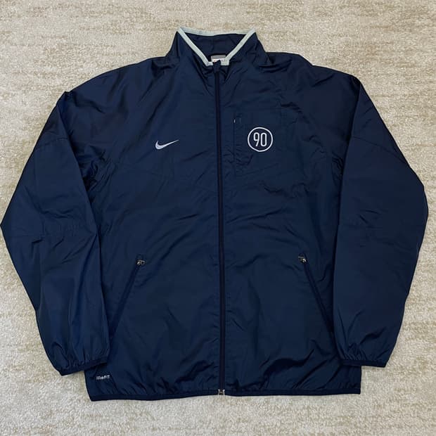 [XL] 00s 나이키 토탈90 바람막이 윈드브레이커 웜업 자켓