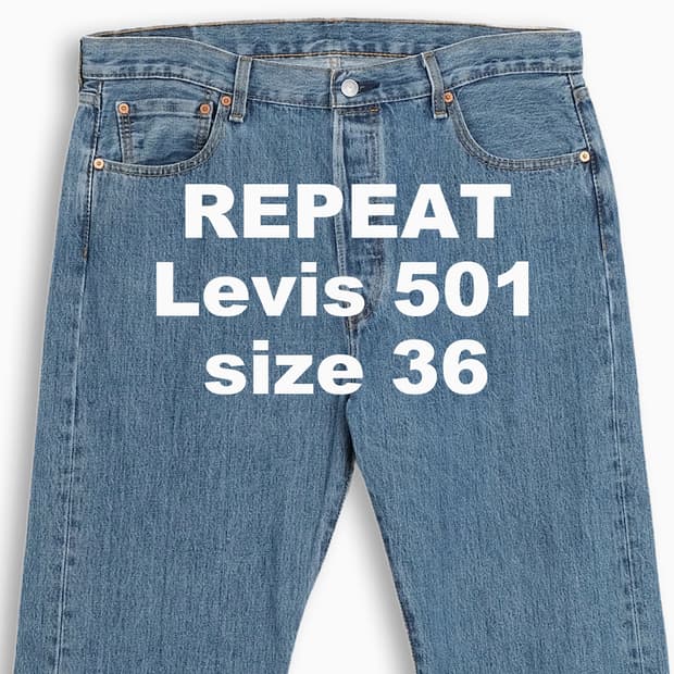 빈티지 리바이스 501 중청 36 사이즈 LV50136385