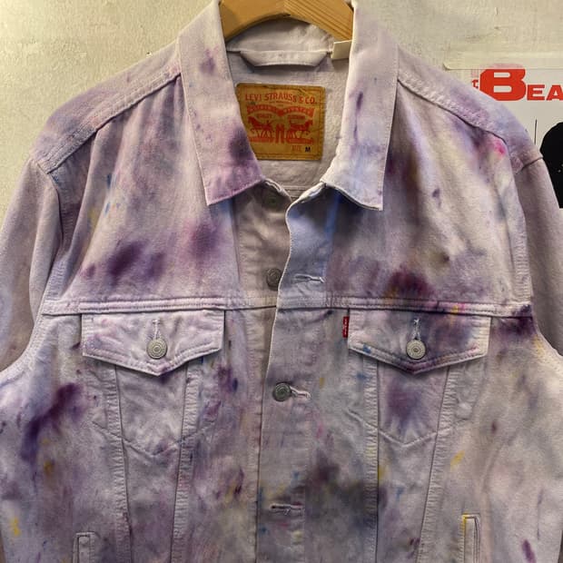 리바이스 빈티지 페인팅자켓 M