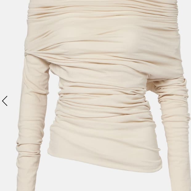 Entire studios off the shoulder top