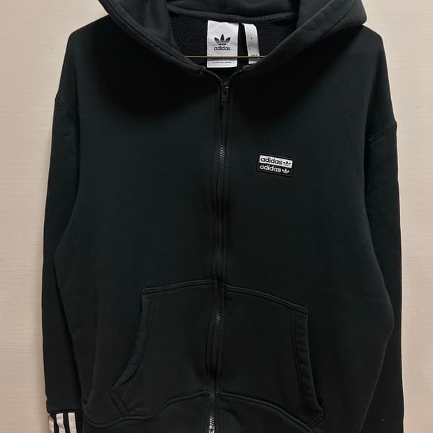 아디다스 VOCAL FZ 후드집업 L 블랙