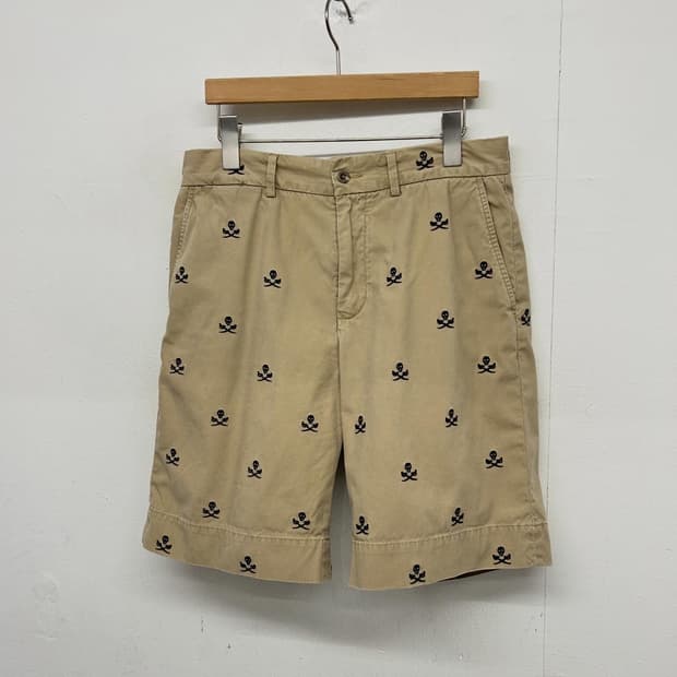 폴로 랄프로렌 럭비 스컬 자수 코튼 팬츠