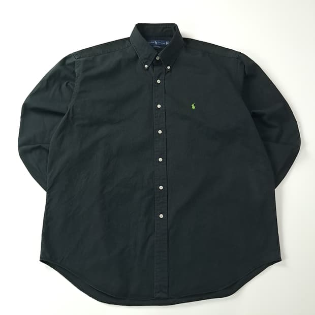 CK548 XL 폴로 90s 블레이크 그린포니 블랙 셔츠 남방