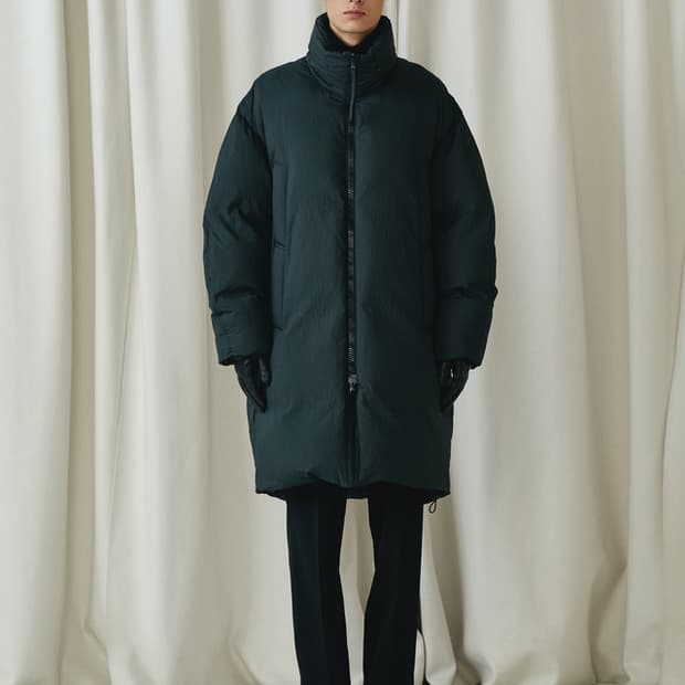 질스튜어트뉴욕 맨 메그넘 구스 롱패딩 헤비다운