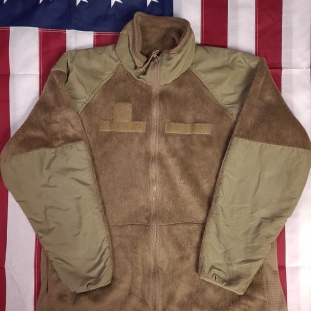 오리지날 미군 지급용 신형 OCP 폴라텍 후리스자켓