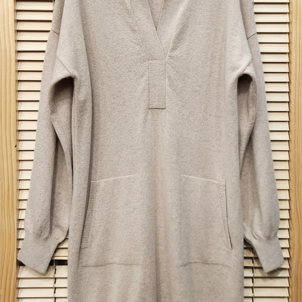 (새상품)GOBI 고비 캐시미어100 카라원피스