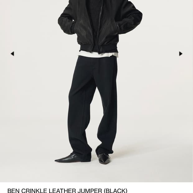 렉토 벤 크링클 자켓 L