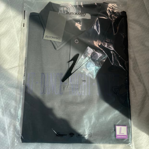 즛토마요 뱃지 폴로 티셔츠 빈티지 블랙 L 새상품