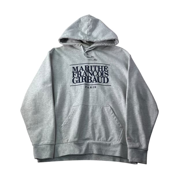 105 마리떼 프랑소와 저버 빅로고 후드티