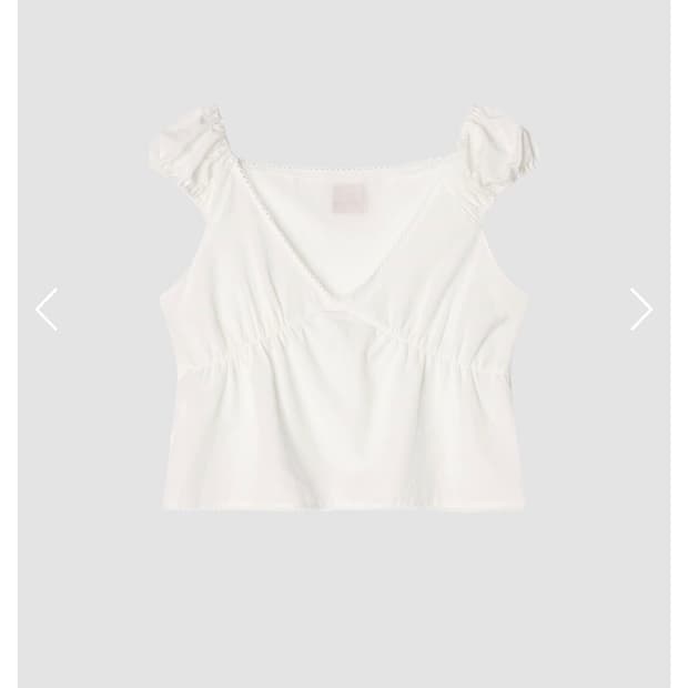 쏘딩키브레드 사라 화이트 블라우스