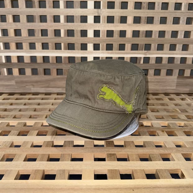 푸마 빈티지 밀리터리 군모 캡