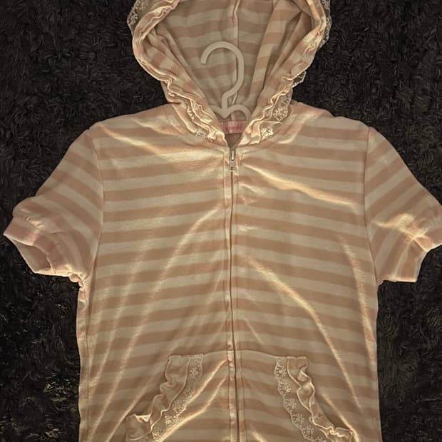 갸루 양산형 일녀 반팔 후드집업 네코미미 판매합니당