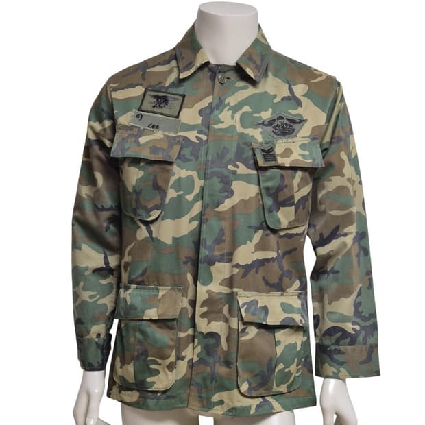 해군 구형 80s UDT/SEAL 중사 해마복 전투복 상의 자켓 (L)