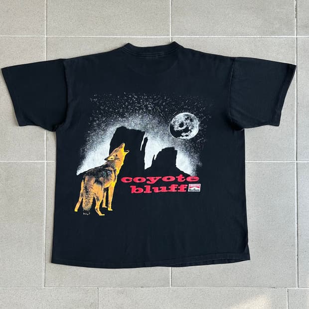 90s 빈티지 말보로 코요테 티셔츠 XL