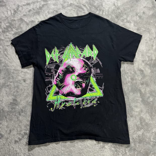 Def Leppard hysteria 데프레파드 앨범 티셔츠