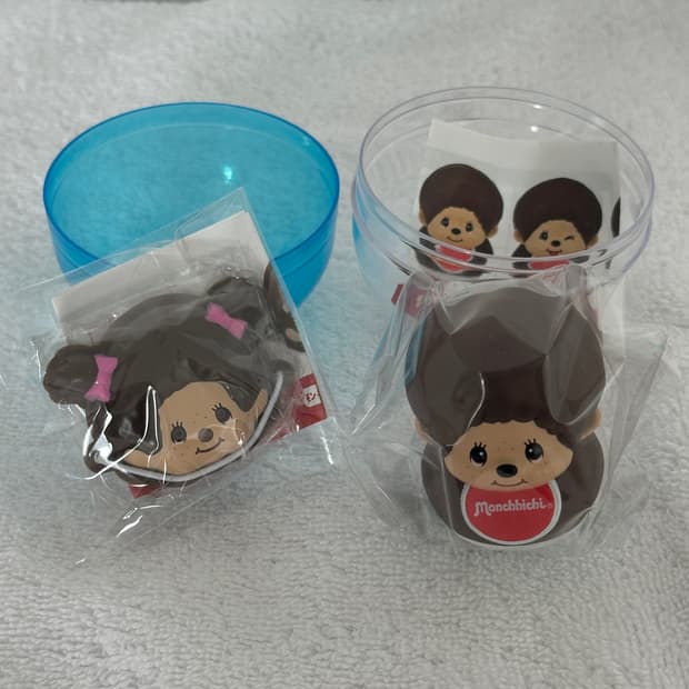 몬치치 오뚜기피규어 가면 가챠 2종