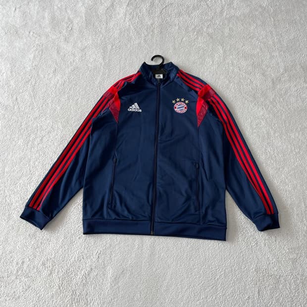 110 아디다스 바이에른뮌헨 네이비 트랙탑 져지 XXL