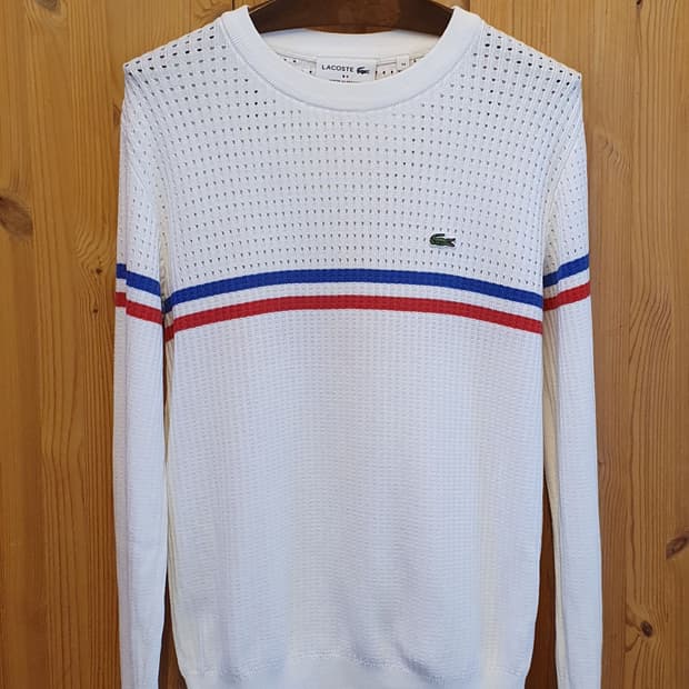 55.라코스테 펀칭 풀오버