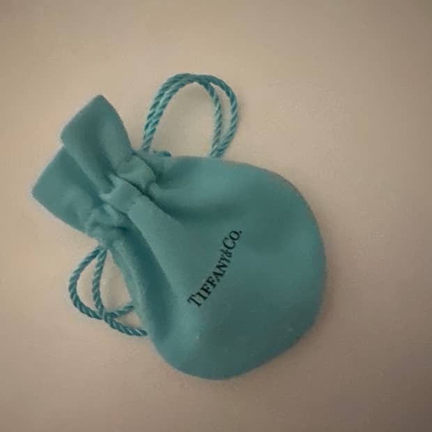 티파니앤코 하트 실버 목걸이