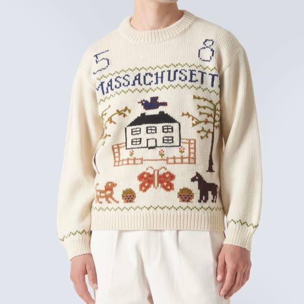 Bode 보디 홈스테드 스웨터