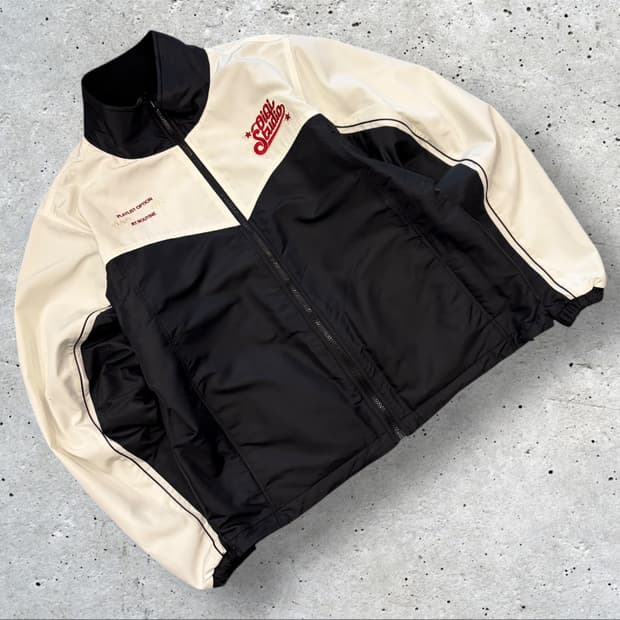 [XL] 23FW 오아이오아이 스튜디오 블랙/아이보리 자켓 B488