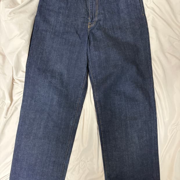 와코마리아 X 블랙아이패치 인디고 데님 팬츠