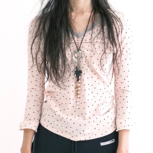 샵페어리 하트도트티