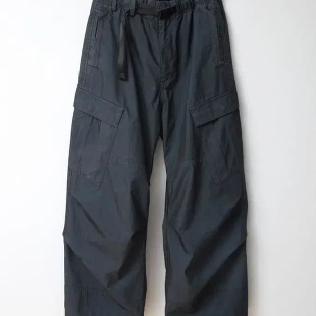 [2] 해칭룸 밀팬츠 cpn 워시드 스톤 인디고